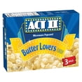 thumbnail image 2 of ACTII® Microwave Gourmet Popcorn - Butter Lovers Flavour, 2 of 5