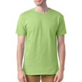 thumbnail image 2 of Hanes Mens ComfortSoft 4-Pack Crewneck T-Shirts, 2XL, Lime, 2 of 4