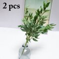 thumbnail image 1 of Coofit 2 Branches Artificial Plant Decorative Faux Plant Fake Plant for Wedding, 1 of 10
