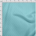 thumbnail image 4 of oneOone Silk Tabby Light Blue Fabric Floral Sewing Material Print Fabric By The Yard 42 Inch Wide, 4 of 4