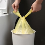 Garbage Bags with Handles | Heavy Duty Trash Bags for Household Waste | Disposable Plastic Bags for Kitchen, Bathroom, Office, Car, and Pet Litter