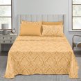thumbnail image 1 of Lux Decor Collection Ensemble de Draps en Microfibre Ultra Douce de Haute Qualité, Grand Lit, Taupe, 1 of 5