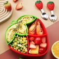 thumbnail image 4 of TIMIFIS Slica Tableware Food Grade Household Baby Food Tray with Suction Cup for Independent Eating Training Tableware Kitchen Appliances, 4 of 8