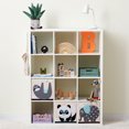 thumbnail image 4 of 3 Sprouts Cube de Rangement Pliable en Tissu pour Enfants, Panier à Jouets Souples, Éléphant, 4 of 4