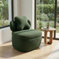 thumbnail image 2 of Modern Swivel Accent Chair with Storage - Soft Smooth Upholstery - Ergonomic Bucket Seat - 360° Rotating Lounge Chair, High Weight Capacity, Easy Assembly for Living Room, Bedroom, Office, 2 of 5