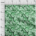 thumbnail image 2 of oneOone Velvet Green Fabric Abstract Fabric For Sewing Printed Craft Fabric By The Yard 58 Inch Wide, 2 of 4
