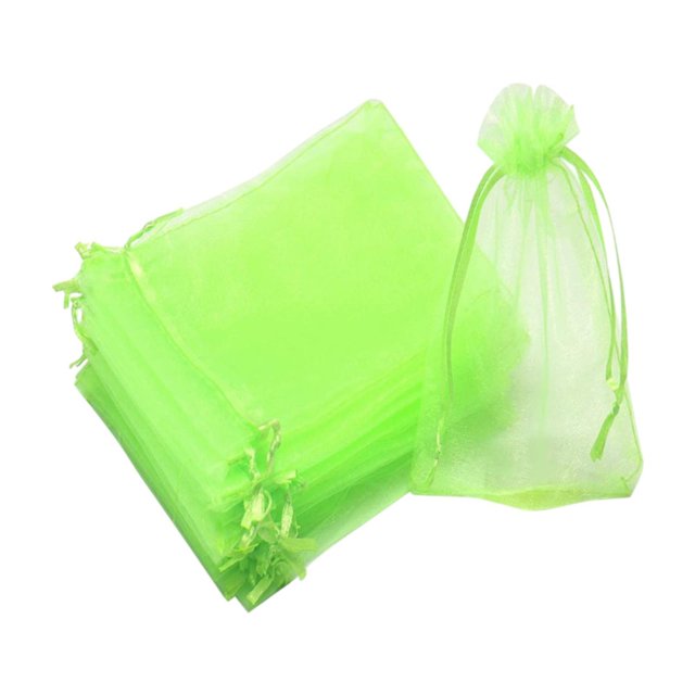 koolsoo 100 Pcs Sacs de Protection pour Fruits Sac-Cadeau pour Verger Fleurs Plantes Vert