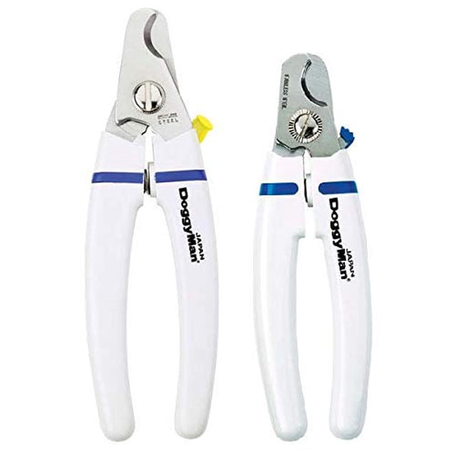 MPP Doggyman Professional Groomers Pet Nail Clippers Quality Plier Style Choose Size (Both Sizes)
