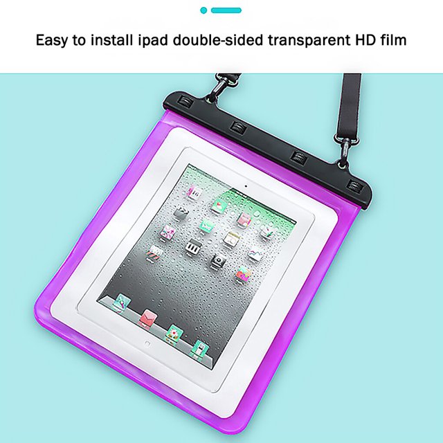 Waterproof Shoulder Bag Swimming Surfing Beach Water Playing Phone Transparent Toiletry Pouch