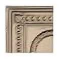 thumbnail image 3 of Fasade Easy Installation Rosette Brushed Nickel Glue Up Ceiling Tile/ Ceiling Panel (12" X 12" Sample), 3 of 3