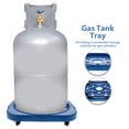 thumbnail image 3 of MOVTOTOP Gas Tank Rack Movable Propane Cylinder Tray Propane Tank Base Plant Stand with Wheel, 3 of 8