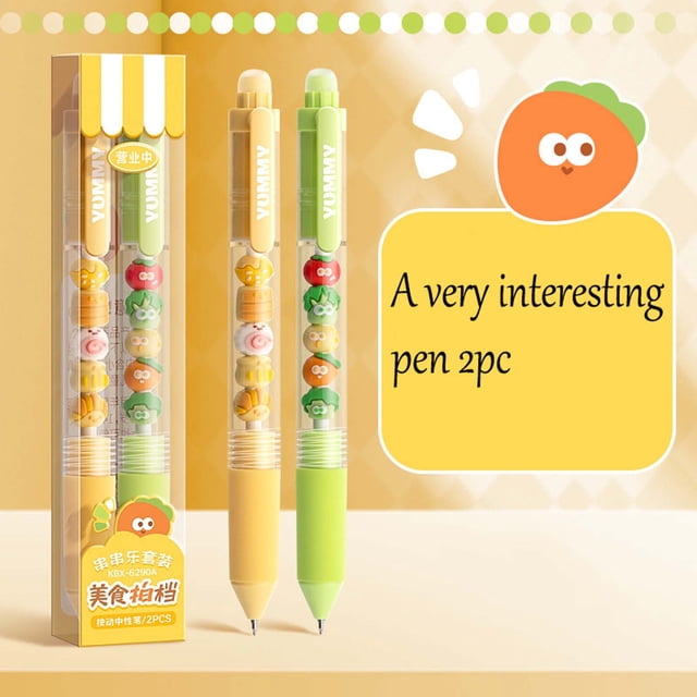 PEONAVET Fold Hode Erasable Pen Set with 2 Erasable Pens Per Pack 10ml