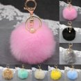 thumbnail image 2 of Bangcool Key Chain Fashion Creative Pom Pom Handbag Pendant Purse Charm Cell Phone Charm, 2 of 10