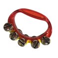 thumbnail image 4 of Hand Bell Musical Tambourine Mini Percussion Tambourines for Kindergarten Red, 4 of 8