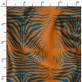 thumbnail image 2 of Soimoi Orange Poly Georgette Fabric Wild Animal Skin Decor Fabric Printed BTY 42 Inch Wide, 2 of 6