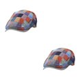 thumbnail image 1 of Maytalsory Stay Protected And Beautiful Sunproof Flat Hat For Outdoor Excursions Breathable Orange 2Set, 1 of 6