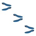 thumbnail image 2 of Youkk Cushioned Height Increase Insoles Breathable Shoe Inserts Heightening Insole Blue 2cm 3Set, 2 of 6