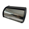 thumbnail image 4 of Tnarru Bread Bin with Roll Lid Metal Bread Box Rustic Multipurpose for Kitchen Counter Bread Keeper for Home Baked Goods Coffee Shop Black, 4 of 8