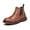 Brown Style B, variant on Woobling Men Slip Resistant Industrial Boots Office Anti-collision Heavy Duty Ankle Booties Waterproof Work Shoes Black Style A 7