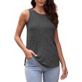 thumbnail image 4 of LSLJS T-Shirts de Mode pour Femmes, Col Rond Décontracté, Manches 3/4, Coupe Ample, T-Shirt Mignon, Haut pour Dames, Débardeurs pour Femmes, 4 of 8