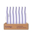 thumbnail image 1 of Flamingo Disposable Dermaplane Razors - Single-Blade Value Pack Razors for Women's Faces -Stainless Steel Precision Blade - Protective Guard - Eco-Friendly - Convenient & Easy to Use - 7 Pack, 1 of 6