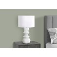 thumbnail image 2 of Monarch Specialties Lighting, 26"h, Table Lamp, Cream Ceramic, Ivory / Cream Shade, Contemporary, 2 of 4