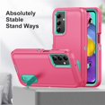 thumbnail image 2 of for Samsung Galaxy A15 Case, Samsung Galaxy A15 Phone Case with Built in Kickstand, Shockproof/Dustproof/Drop Proof Heavy Duty Military-Grade Rugged Protective Cover for Samsung Galaxy A15,Rose Red, 2 of 8