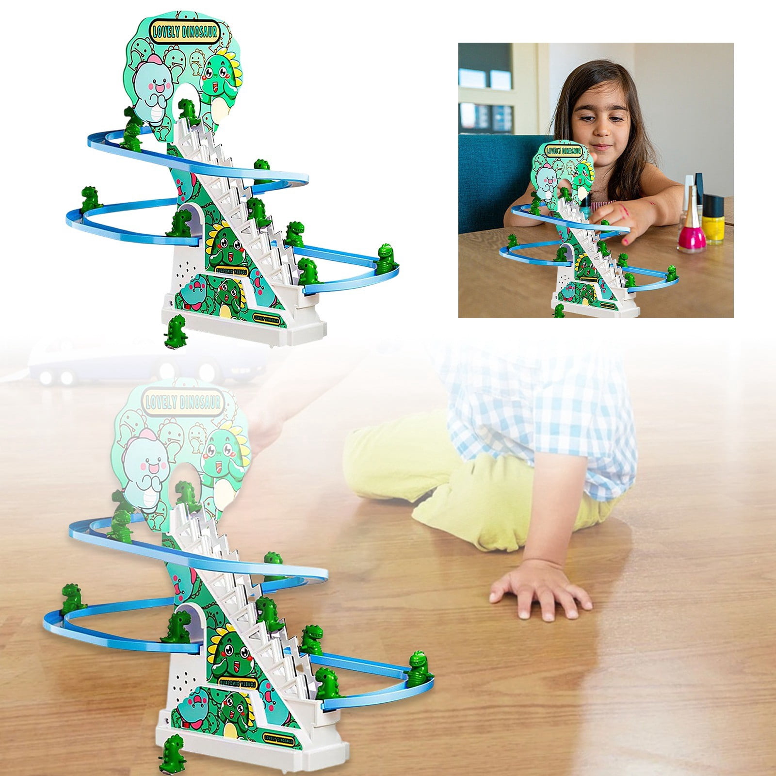 GOPLUS Station de Jeux pour Enfants 7 en 1, Jouets d'Escalade pour Enfant de 3 à 7 Ans - Jeux - Jouets