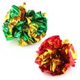 thumbnail image 1 of 2PCS Christmas Cat Toy Creative Crinkle Ball Cat Interactive Toy Cat Play Toy, 1 of 10