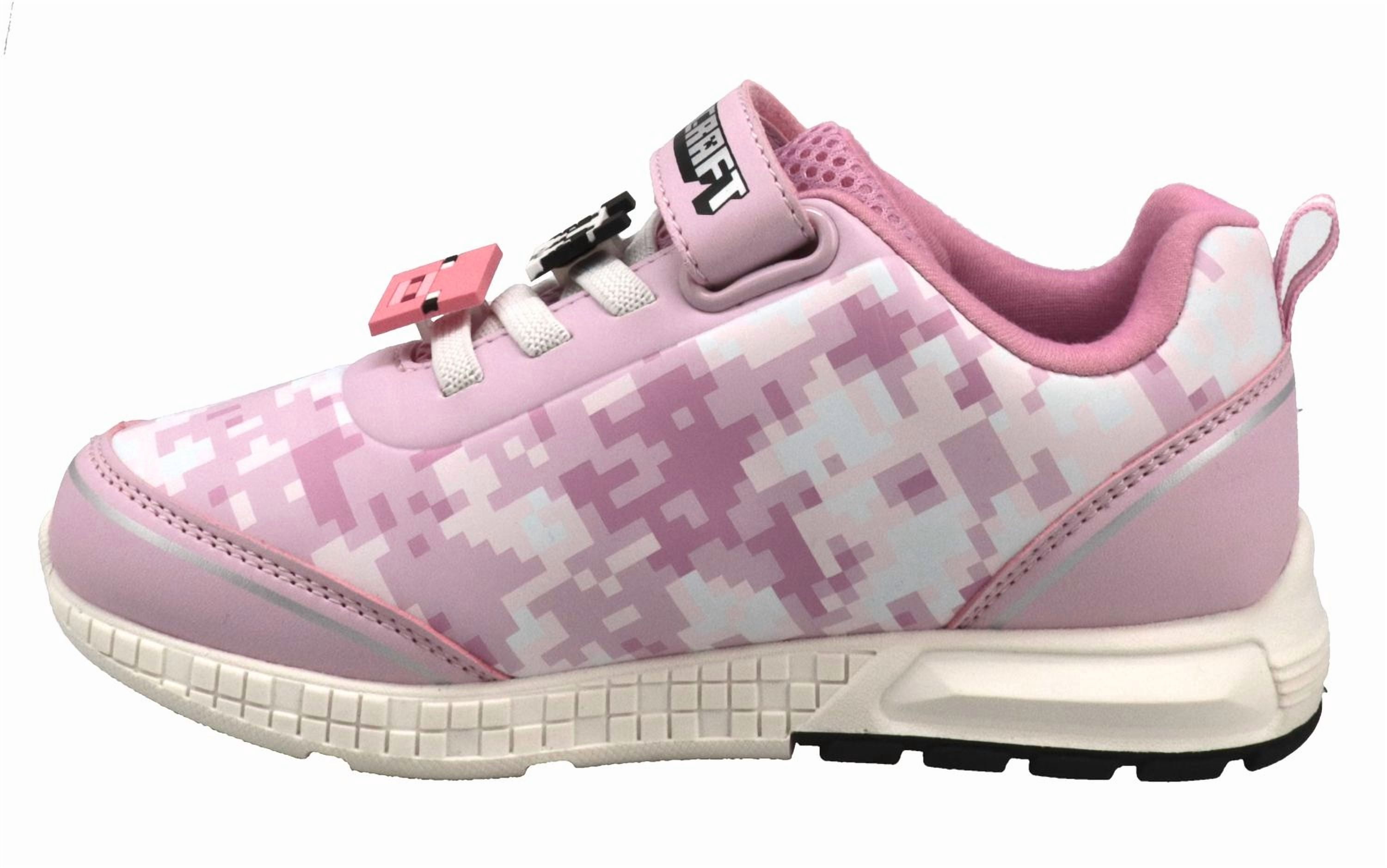 Minecraft Lighted Girls  Athletic Shoes