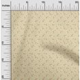 thumbnail image 2 of oneOone Polyester Spandex Light Yellow Fabric Fox Fabric For Sewing Printed Craft Fabric By The Yard 56 Inch Wide, 2 of 5
