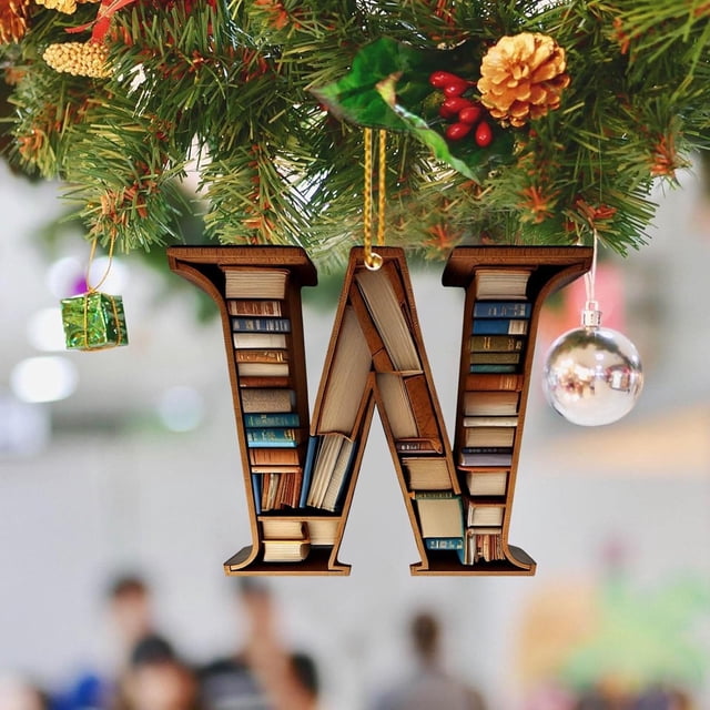 Christmas Tree Decorations, 26 Letters Christmas Tree Decoration Pendant Christmas Tree Ornaments Personalized Diy Christmas Ornaments Christmas Decoration Xmas Tree Hanging Decor