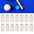 thumbnail image 2 of Domqga Ferrule for Pool Cue,Snooker Pool Repair Parts,40pcs Fiber Billiards Stick Pool Cue Ferrules Tubes Replacement Parts Repair Accessories, 2 of 8