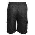 thumbnail image 5 of Mefallenssiah Men'S Sport Pure Color Bandage Casual Loose Sweatpants Drawstring Shorts Pant, 5 of 5