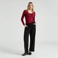 thumbnail image 2 of Mexx Women’s Long Sleeve Round Neck Bodysuit, 2 of 5