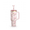 Pink, variant on S/t/a/n/ley Stainless Steel Tumbler with Straw - Love Shack Fancy Quencher 40 oz