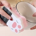 thumbnail image 4 of MasteelfCA 3Pcs Cat Claw Sponge Kitchen Cleaning Cloth Dishwashing Sponge Thickened Sponge, 4 of 7