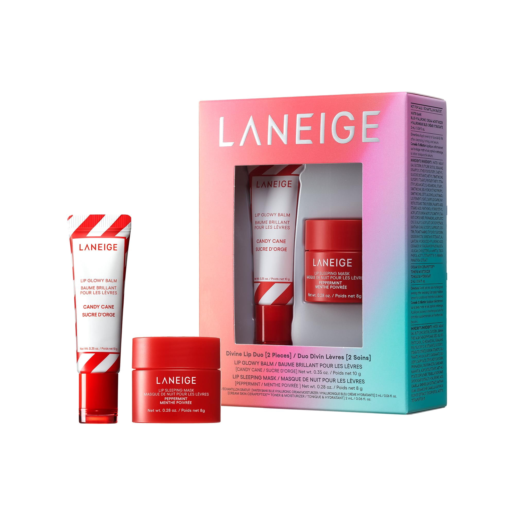 LANEIGE Divine Lip Duo: Lip Sleeping Mask Peppermint Intense