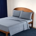 thumbnail image 2 of Mainstays Kids Microfiber Bed Sheet Set, Full,Blue Day, 4 Pieces, 2 of 7