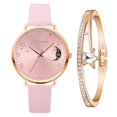 thumbnail image 3 of Sleek Minimalist Fashion With Strap Dial Womens Quartz Watch Gift Watch, 3 of 9