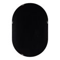 thumbnail image 4 of Kate and Laurel Hutton Modern Capsule Wall Mirror, 24 x 36, Walnut, Midcentury Decorative Mirror for Wall, 4 of 8