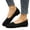 Black, variant on SMihono Sandals Womens Summer Plus Size Women Mesh Surface Casual Shoes Shallow Mouth Easy To Wear Off Flat Shoes Comfortable Sandals Slipper On Clearance
