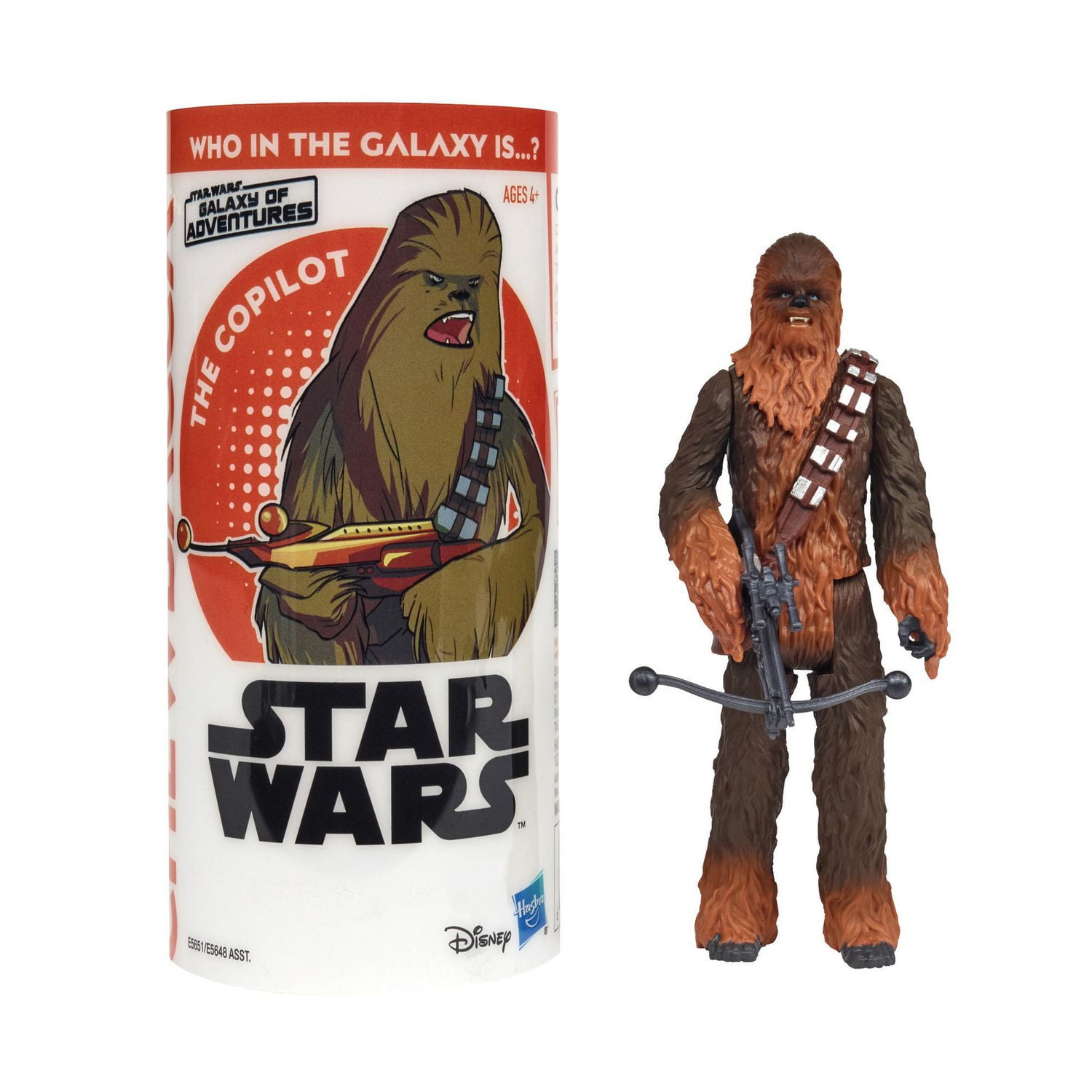Star Wars Galaxy of Adventures - Figurine Chewbacca et mini bande dessinée
