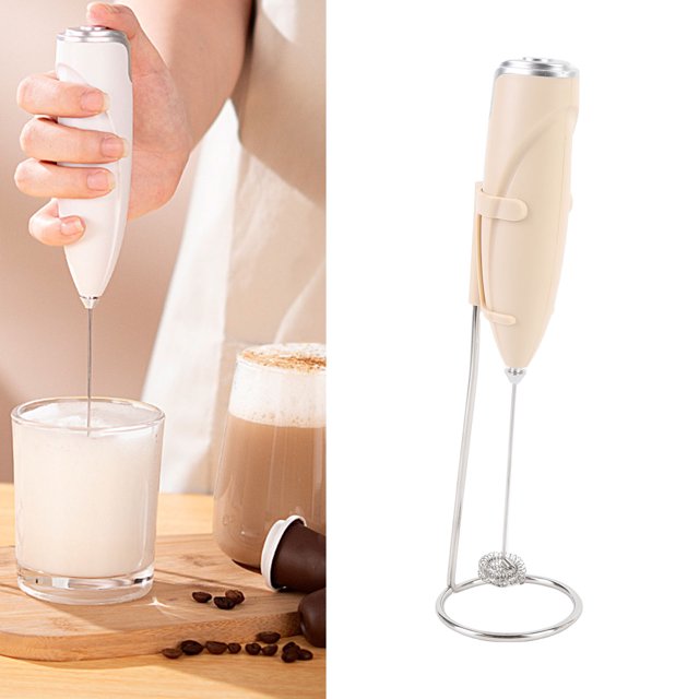 Milk Frother Wand Electric Foam Maker Portable Handheld Mixer for Home and Restaurant