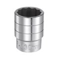 thumbnail image 1 of Unique Bargains 30mm 12 Point Shallow Socket 3/4' Drive Standard Metric Chromium Vanadium Steel, 1 of 5