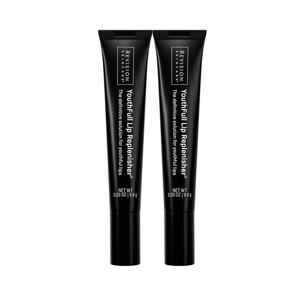 Revision Skincare YouthFull Lip Replenisher, Moisturizing Lip Plumper with Hyaluronic Acid, Volumizing, Plumping and Anti Aging, 2 Pack - 0.33 Ounce