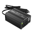 thumbnail image 1 of TopLLC 150W Car Power Inverter 12VDC To 110V AC Converter Vehicle Adapter Plug Outlet With 3.1A USB Car Charger For Laptop Computer Cars Inverter, 1 of 1