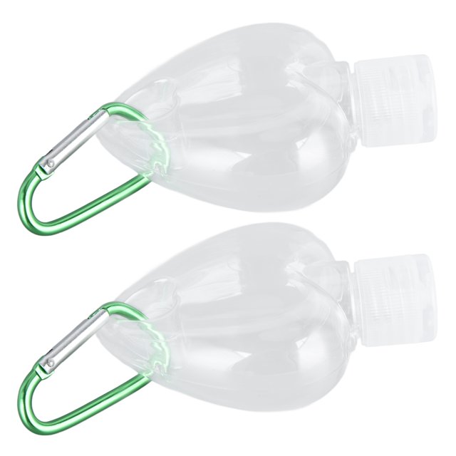 ANGGREK Travel Squeeze Bottle, Flip Portable 2Set 50ml Récipient Liquide de Voyage pour Sortie à l'Hôtel