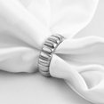 thumbnail image 3 of LYMAYTER Bague de Fête pour Doigt - Grain Surélevé, Géométrique, Électroplaquée, Style Punk, 3 of 7