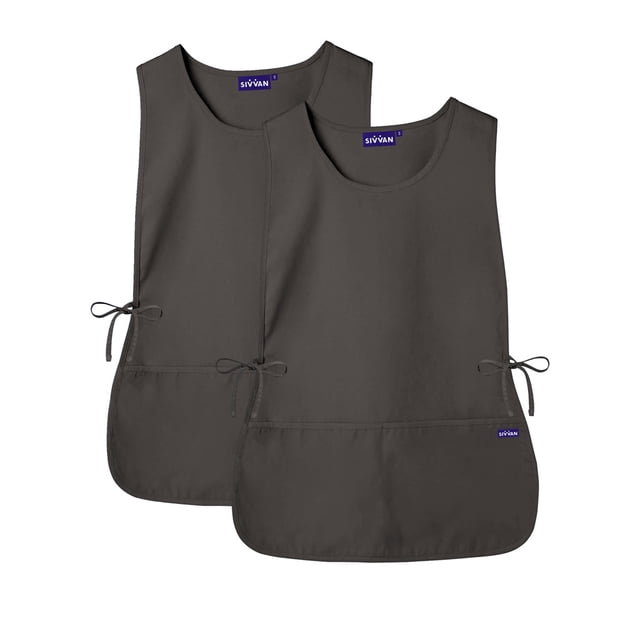 "Sivvan Tablier de Cobbler Unisexe (Lot de 2) - Liens de Taille Ajustables, 2 Poches avant Profondes"